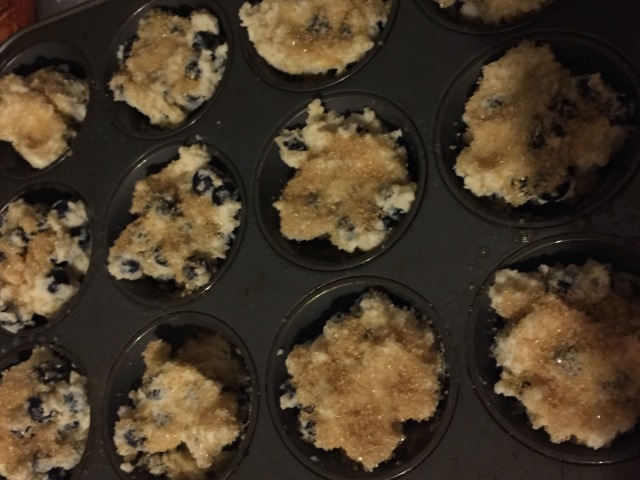 unbaked muffins